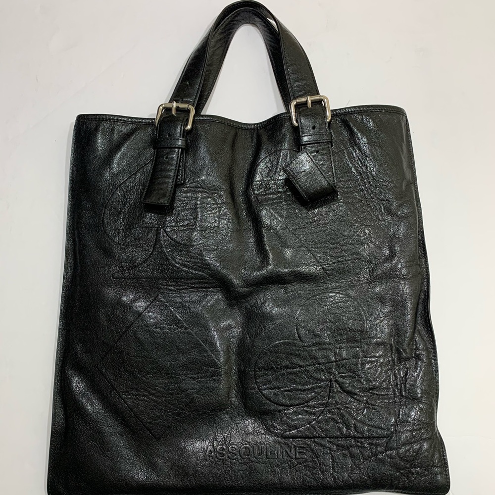 COPY - MCM Black Leather Bag - Picture 3 of 5